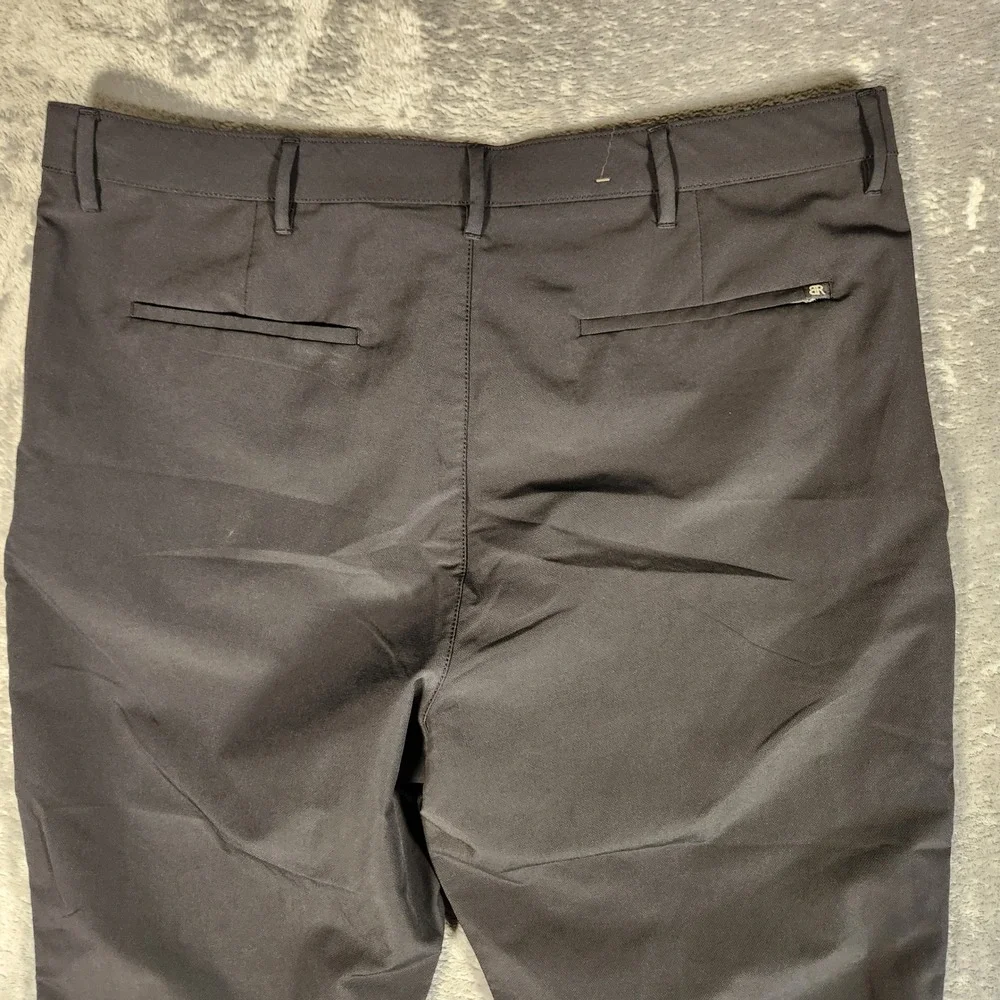 Banana Republic Pants Mens 40x30 Performance Tech Chino Black EUC